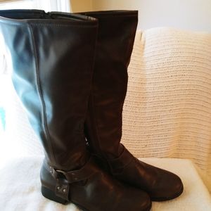 Brown Fashion Riding Boot